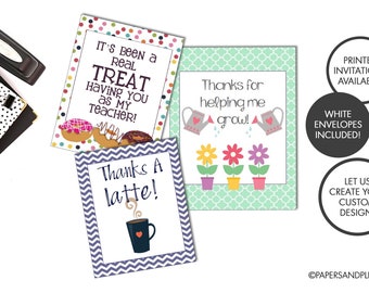 Teacher Appreciation Week Thank You Gift Tags | End of the Year Thank You Gifts | Teacher Thank You Gifts | Teacher Gifts