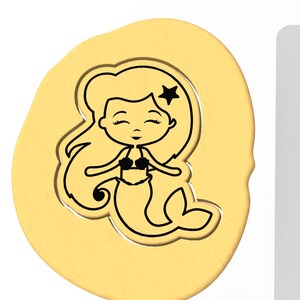 Mermaid Stencil - FAST Shipping - Choose Your Own Size! #1