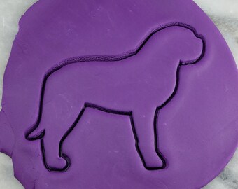 St. Bernard Cookie Cutter #2 - SHARP EDGES - FAST Shipping - Choose Your Own Size!