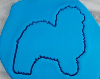 Sheepdog Cookie Cutter #1 - SHARP EDGES - FAST Shipping - Choose Your Own Size!