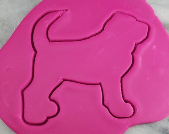 Bloodhound Cookie Cutter #1 - SHARP EDGES - FAST Shipping - Choose Your Own Size!