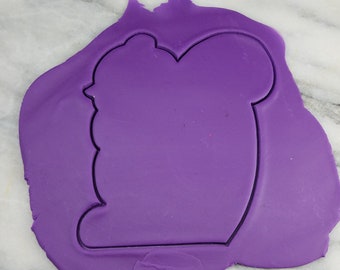 Squirrel Cookie Cutter Outline #2 - SHARP EDGES - FAST Shipping - Choose Your Own Size!