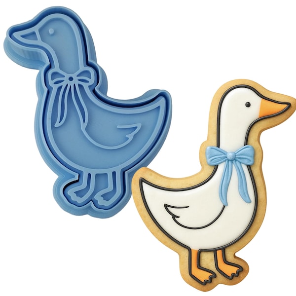 Cortador de galletas/sello/plantilla de ganso 1 - Bordes afilados - Envío rápido - ¡Elige tu tamaño! #1