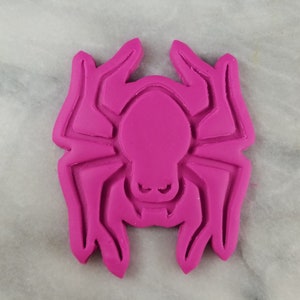 Spider Cookie Cutter 2-Piece, Outline & Stamp 1 - SHARP EDGES - FAST Shipping - Choose Your Own Size!