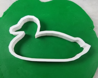 Duck Cookie Cutter Outline #2 - SHARP EDGES - FAST Shipping - Choose Your Own Size!