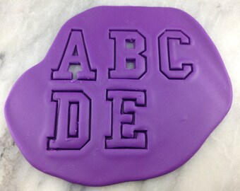 letter cookie cutter etsy fancy letter cookie cutters