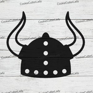 Viking Helmet Stencil | REUSABLE, DURABLE, WASHABLE Craft Stencil | Use for Signs, Walls, Canvas & More!