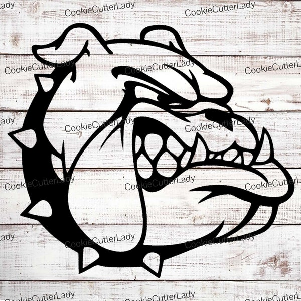 Bulldog Stencil | REUSABLE, DURABLE, WASHABLE Craft Stencil | Use for Signs, Walls, Canvas & More!