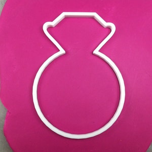 Engagement Ring Cookie Cutter Outline - SHARP EDGES - FAST Shipping - Choose Your Own Size!