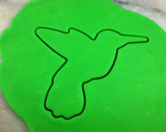 Hummingbird Cookie Cutter - SHARP EDGES - FAST Shipping - Choose Your Own Size!