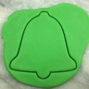 Christmas Bell Cookie Cutter - SHARP EDGES - FAST Shipping - Choose Your Own Size!