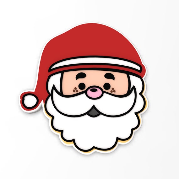 Weihnachtsmann Schablone