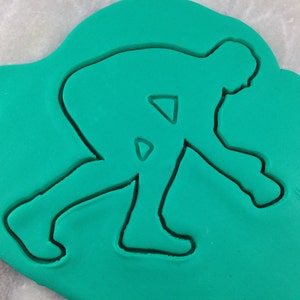 Wrestler Cookie Cutter Detailed #1 - SHARP EDGES - FAST Shipping - Choose Your Own Size!