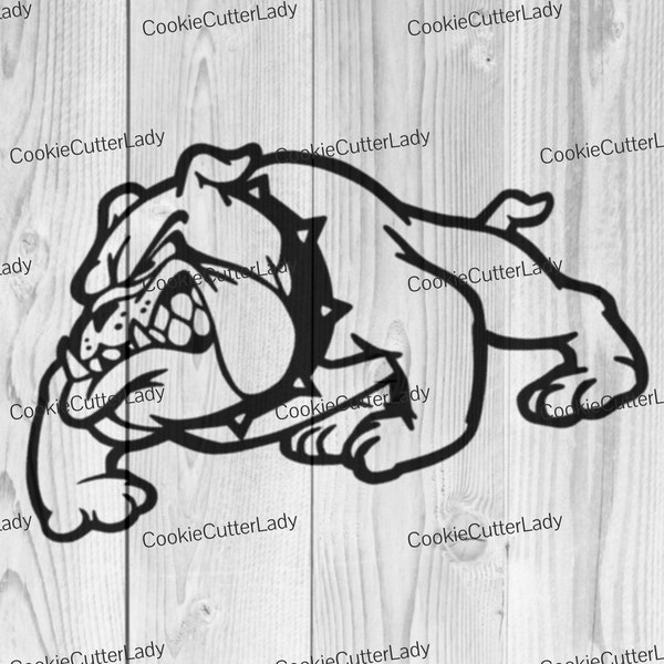 Bulldog Stencil | REUSABLE, DURABLE, WASHABLE Craft Stencil | Use for Signs, Walls, Canvas & More!