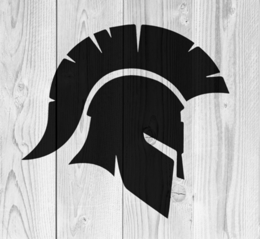 Spartan Trojan Warrior Mascot Are Better Stencil | REUSABLE, DURABLE ...