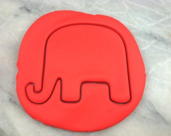 Republikanischer Elefant-Ausstechform - SCHARFE KANTEN - SCHNELLER Versand - Wählen Sie Ihre eigene Größe!