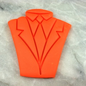Tuxedo Upper Body Cookie Cutter Detailed #1 - SHARP EDGES - FAST Shipping - Choose Your Own Size!
