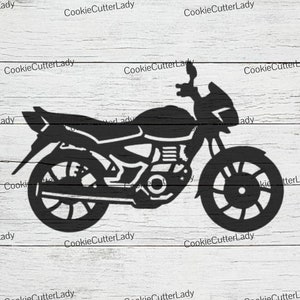 Motorcycle Stencil | REUSABLE, DURABLE, WASHABLE Craft Stencil | Use for Signs, Walls, Canvas & More!
