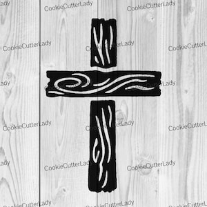 Wood Cross Stencil | REUSABLE, DURABLE, WASHABLE Craft Stencil | Use for Signs, Walls, Canvas & More!