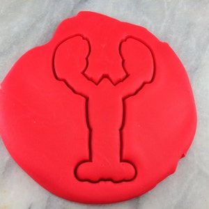 Lobster Cookie Cutter Outline - SHARP EDGES - FAST Shipping - Choose Your Own Size!