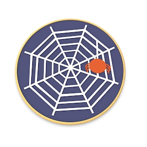 Spider in Web Cookie Cutter | Stamp | Stencil - SHARP EDGES - FAST Shipping - Choose Your Own Size! #2
