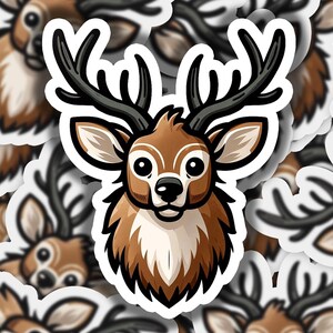 Buck Mounted Vinyl Sticker | Dishwasher Safe & Durable | Custom Sizes | Fast Shipping | Made in USA 2