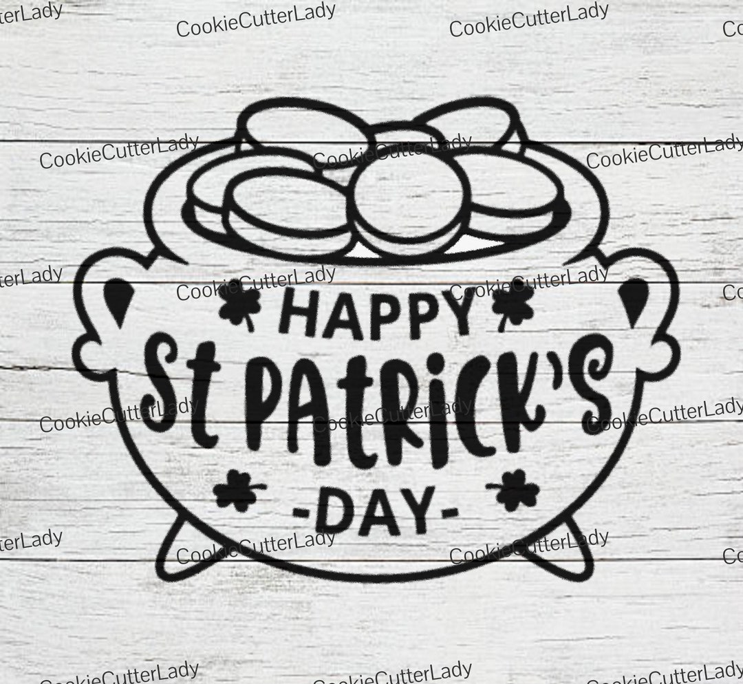 St Patricks Day Pot of Gold Stencil REUSABLE, DURABLE, WASHABLE
