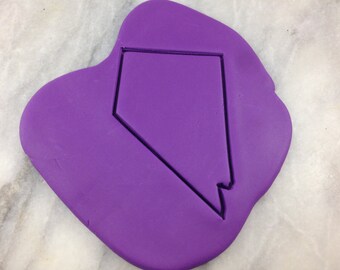 Nevada Cookie Cutter Outline - SHARP EDGES - FAST Shipping - Choose Your Own Size!