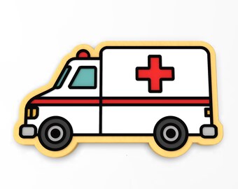 Ambulance Shaped Cookie Cutter