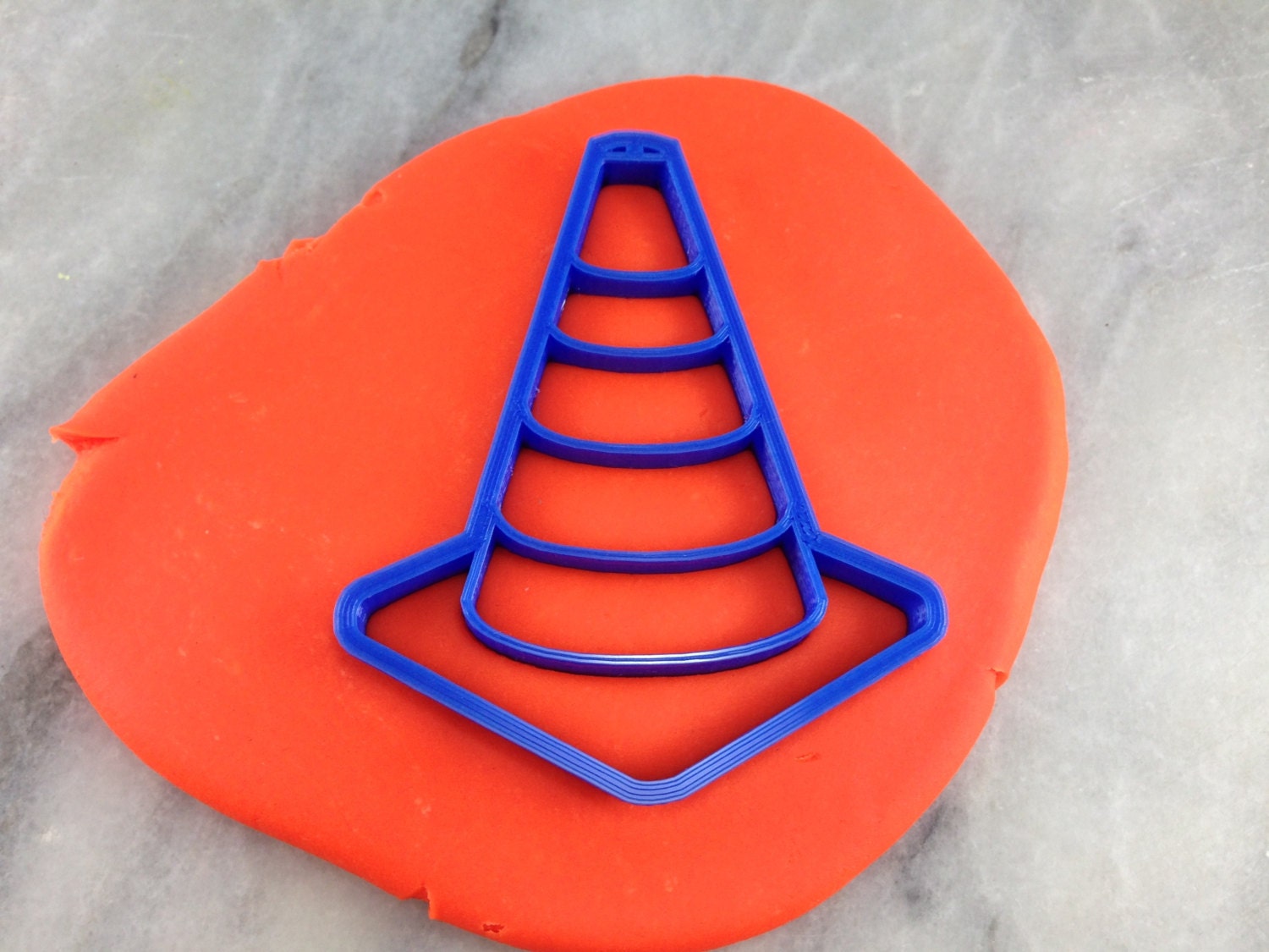 Traffic Cone Cookie Cutter Detailed SHARP EDGES FAST Etsy
