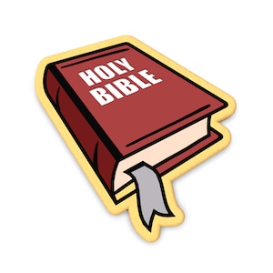 Holy Bible Cookie Cutter | Stamp | Stencil - SHARP EDGES - FAST Shipping - Choose Your Own Size!