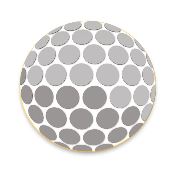 Golf Ball Stencil Cookie Etsy