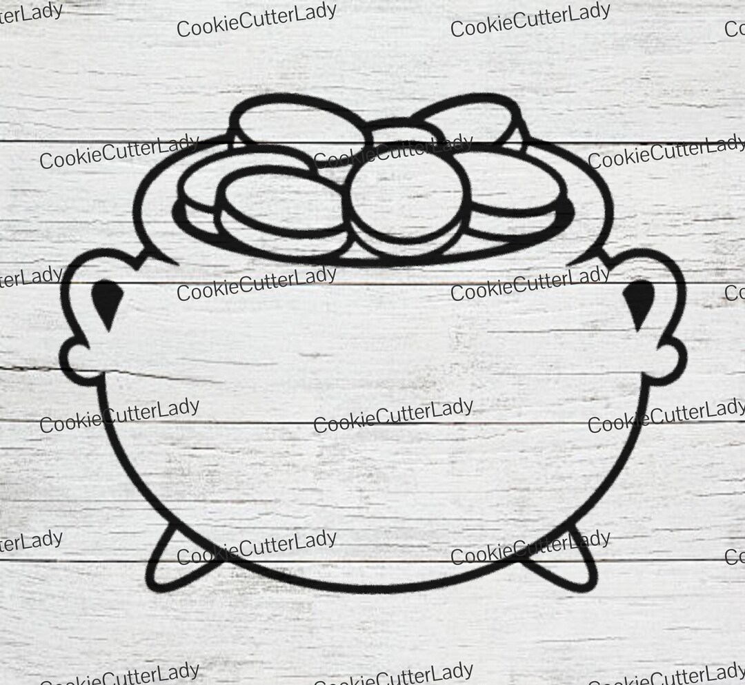 Pot of Gold Stencil REUSABLE, DURABLE, WASHABLE Craft Stencil Use
