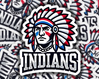 American Indian Words 1 Vinyl Sticker | Dishwasher Safe & Durable | Custom Sizes | Fast Shipping | Made in USA 1