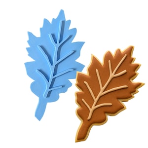 Oak Tree Leaf Cookie Cutter | Stamp | Stencil - SHARP EDGES - FAST Shipping - Choose Your Own Size! #1