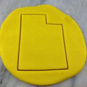 Utah Cookie Cutter Outline - SHARP EDGES - FAST Shipping - Choose Your Own Size!