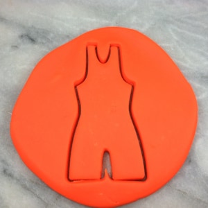 Wrestling Singlet Outline Cookie Cutter - SHARP EDGES - FAST Shipping - Choose Your Own Size!