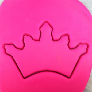 Princess Tiara Cookie Cutter - SHARP EDGES - FAST Shipping - Choose Your Own Size!