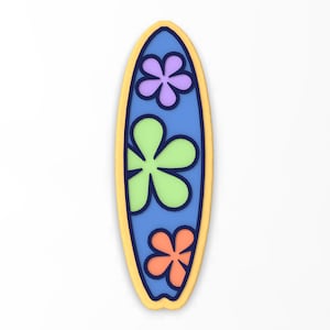 Surfboard Cookie Cutter | Stamp | Stencil - SHARP EDGES - FAST Shipping - Choose Your Own Size!