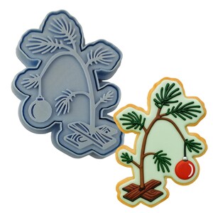 Kerstboomuitsteker verwelken | Stempel | Sjabloon - SCHERPE RANDEN - SNELLE verzending - Kies je eigen maat! #1