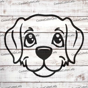Lab Puppy Stencil | REUSABLE, DURABLE, WASHABLE Craft Stencil | Use for Signs, Walls, Canvas & More!