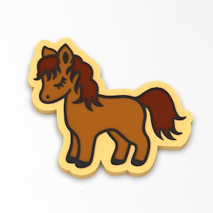 Pony Cookie Cutter & Stamp #1