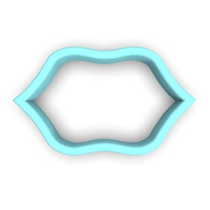 Plaque #70 Cookie Cutter - SHARP EDGES - FAST Shipping - Choose Your Own Size!