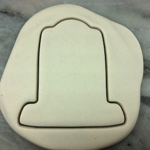 Tombstone Cookie Cutter - SHARP EDGES - FAST Shipping - Choose Your Own Size!