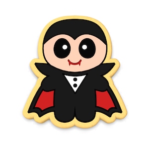 Vampire Cookie Cutter | Stamp | Stencil - SHARP EDGES - FAST Shipping - Choose Your Own Size! #1