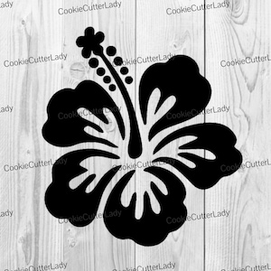 Hibiscus Flower Stencil | REUSABLE, DURABLE, WASHABLE Craft Stencil | Use for Signs, Walls, Canvas & More!