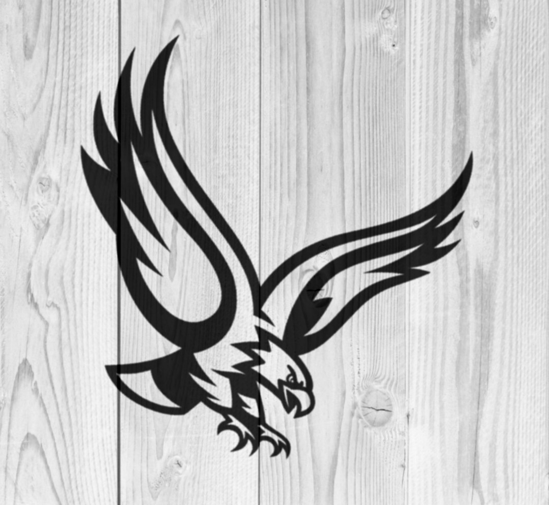 Hawk Stencil REUSABLE, DURABLE, WASHABLE Craft Stencil Use for Signs