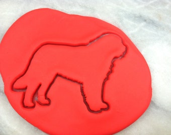 St. Bernard Cookie Cutter - SHARP EDGES - FAST Shipping - Choose Your Own Size!