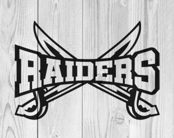 Raiders Stencil | REUSABLE, DURABLE, WASHABLE Craft Stencil | Use for Signs, Walls, Canvas & More! Words