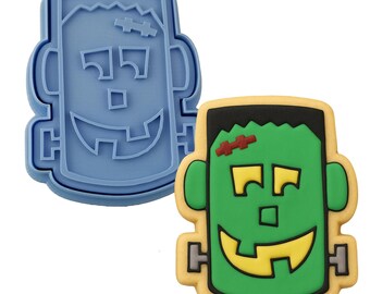 Frankenstein Cookie Cutter | Stamp | Stencil - SHARP EDGES - FAST Shipping - Choose Your Own Size! #3